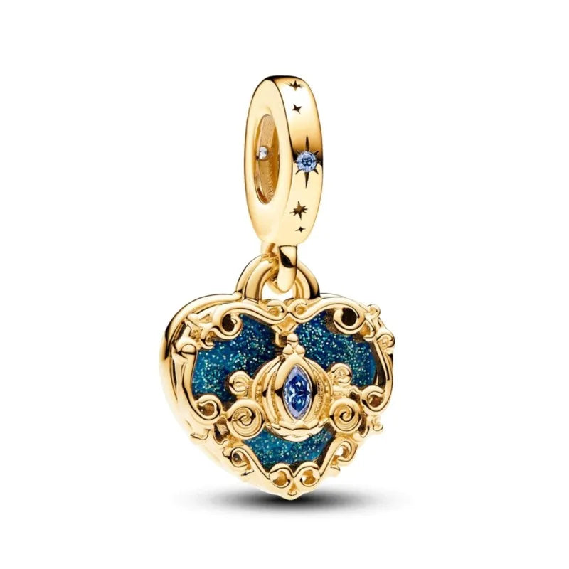 חרוזי דיסני כסף סטרלינג 925 – תוספת יוקרתית וצבעונית לצמיד