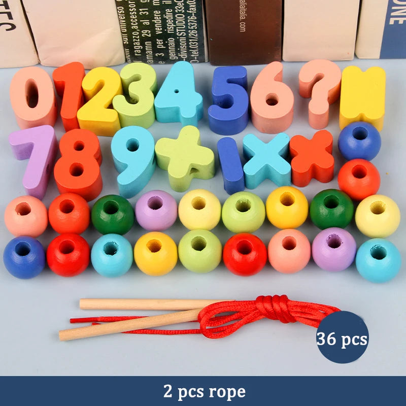 סט חרוזי השחלה ראשוני – למידה מהנה ופיתוח מוטוריקה