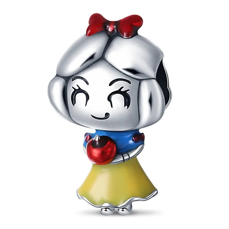 חרוזי דיסני כסף סטרלינג 925 – תוספת יוקרתית וצבעונית לצמיד