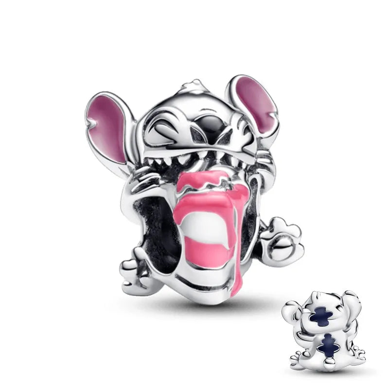 חרוזי דיסני כסף סטרלינג 925 – תוספת יוקרתית וצבעונית לצמיד