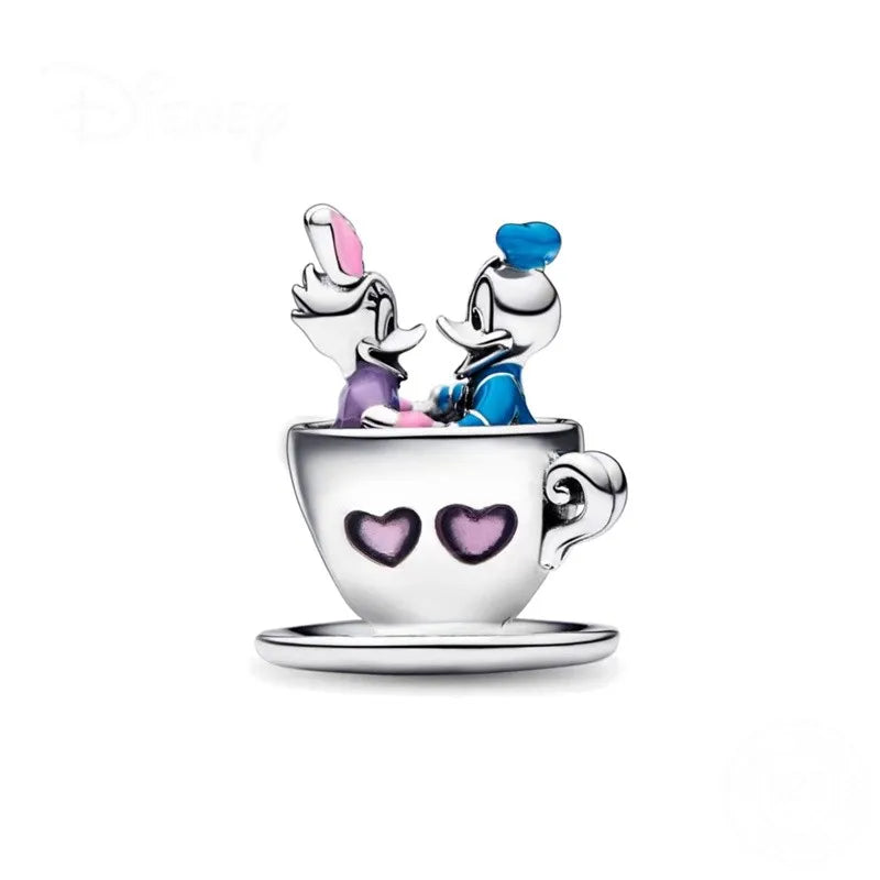 חרוזי דיסני כסף סטרלינג 925 – תוספת יוקרתית וצבעונית לצמיד